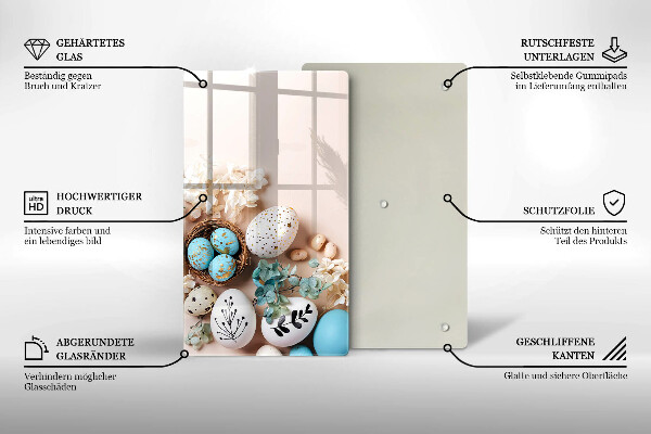 Tábua de corte Decorações de Páscoa