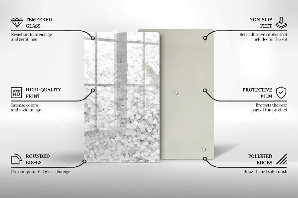 Tábua de cortar Cristais de sal