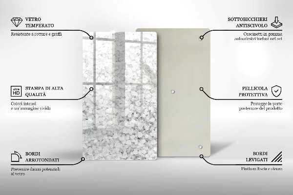 Tábua de cortar Cristais de sal