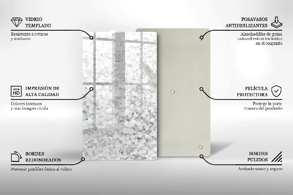 Tábua de cortar Cristais de sal