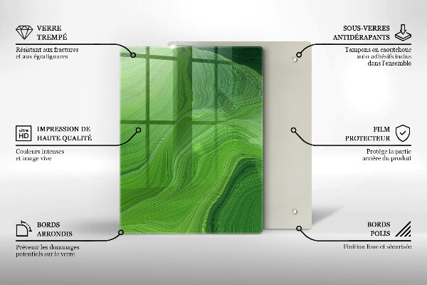 Tábua de cortar Cristais de sal
