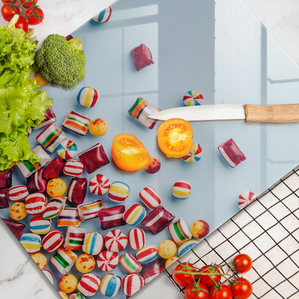 Tábua corte Doces coloridos