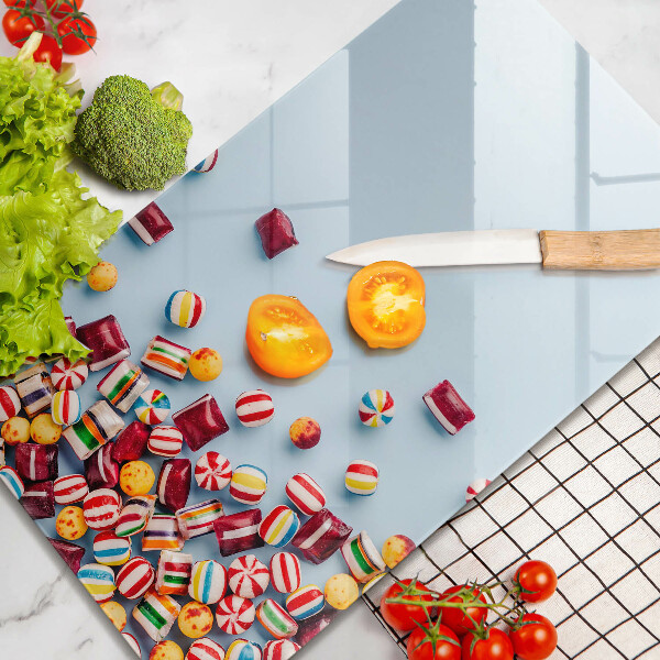 Tábua corte Doces coloridos