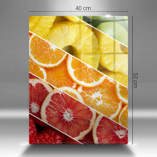 Tábua de cortar alimentos Frutas coloridas