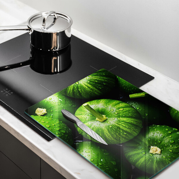 Tábua de cortar alimentos Abóboras verdes