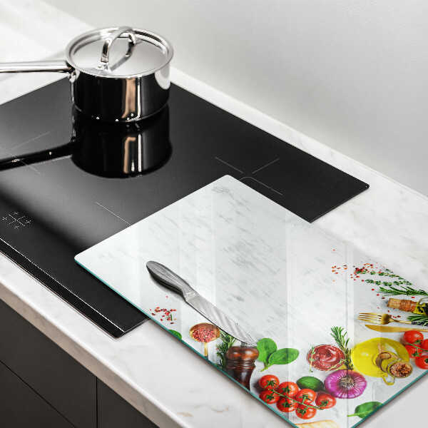 Tábua para cozinha Vegetais e especiarias