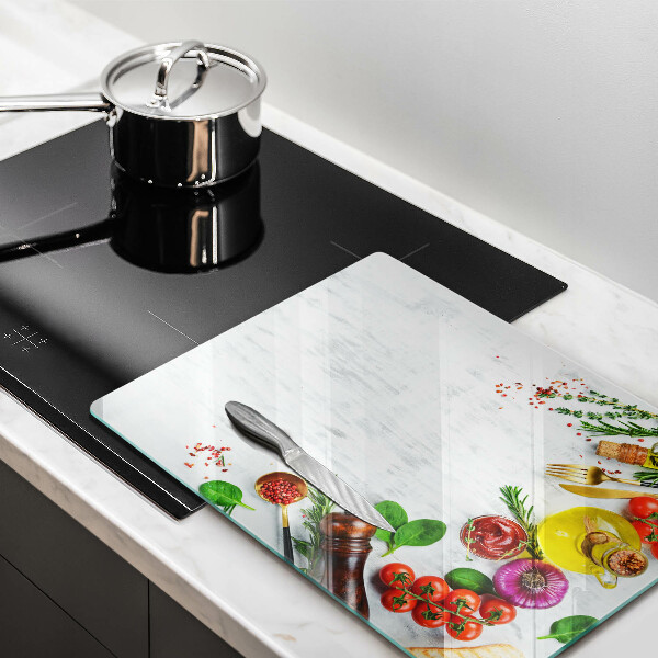 Tábua para cozinha Vegetais e especiarias