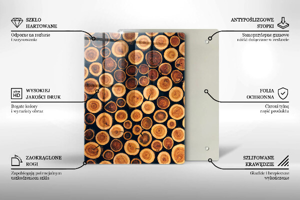 Tábua cozinha Padrão de folha Boho