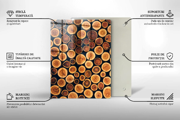 Tábua cozinha Padrão de folha Boho