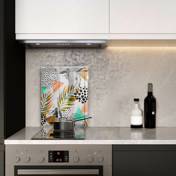 Tábua cozinha Padrão de folha Boho