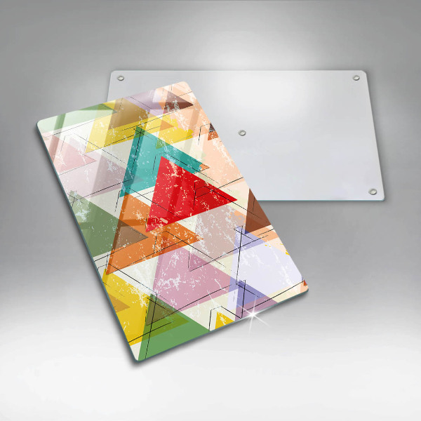 Tábua para corte Triângulos pintados