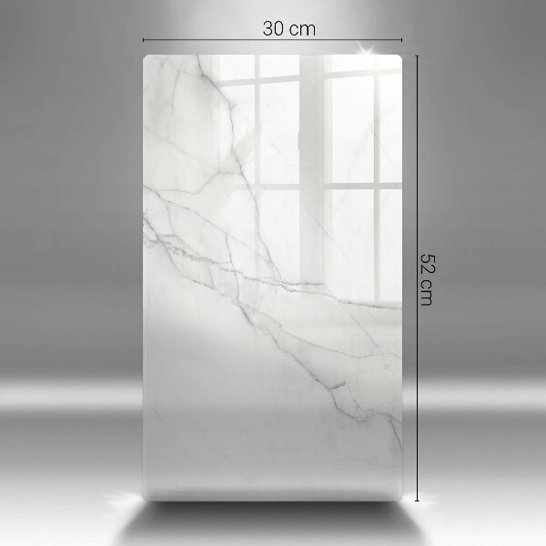 Tábua de corte Mármore branco delicado