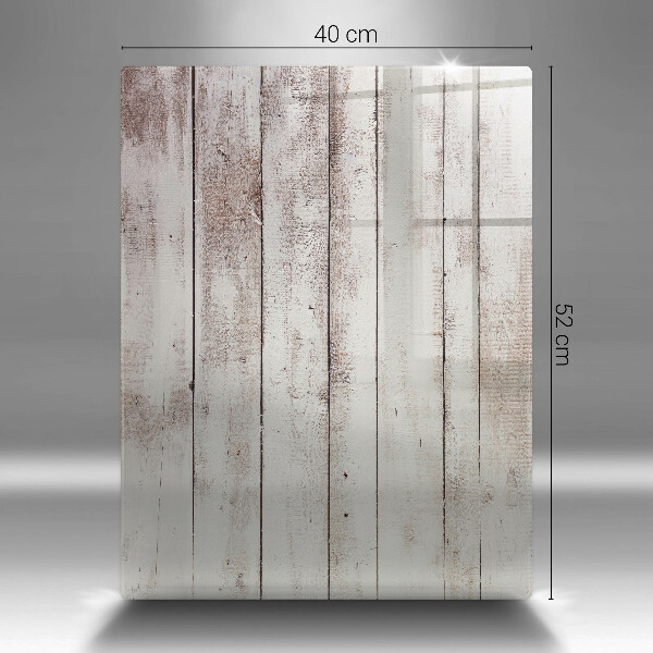 Tábua de corte de vidro Tábuas de madeira velhas