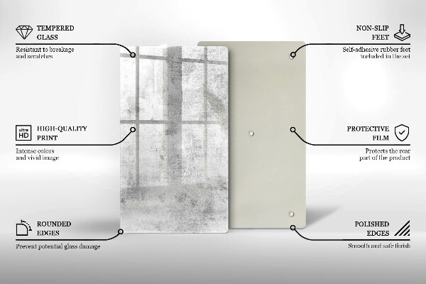 Tábua cozinha Textura de concreto