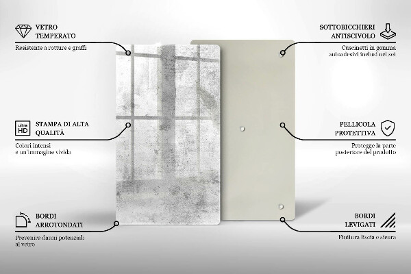 Tábua cozinha Textura de concreto