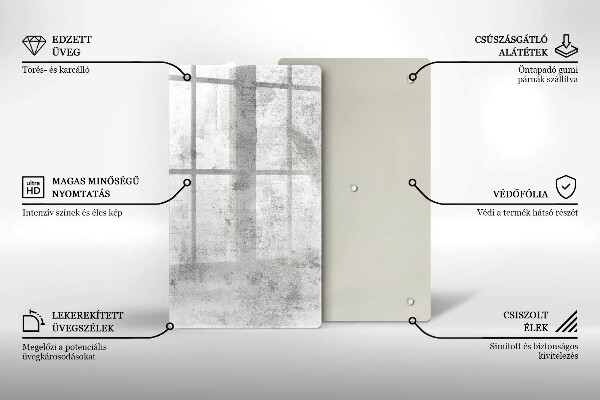 Tábua cozinha Textura de concreto