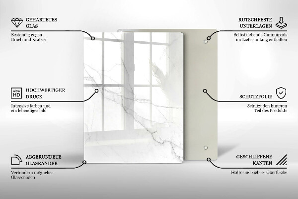 Tábua de corte Mármore pastel