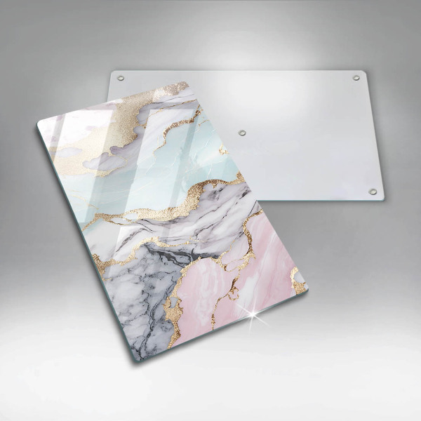 Tábua de corte Mármore pastel