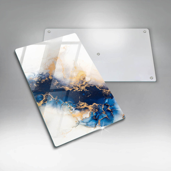 Tábua para corte Abstração com azul