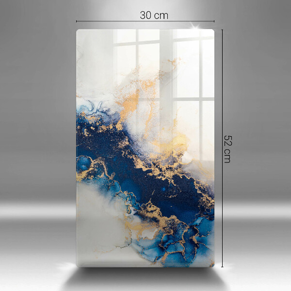 Tábua para corte Abstração com azul