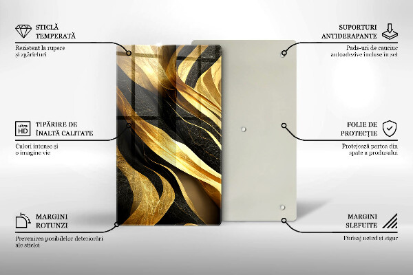 Tábua para cozinha Abstração elegante