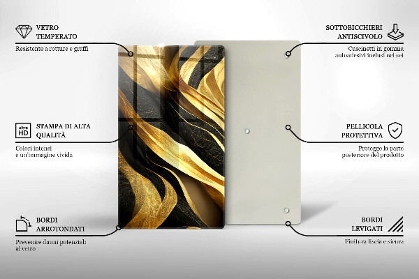 Tábua para cozinha Abstração elegante