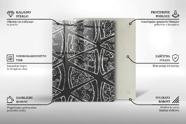 Tábua para cozinha Abstração elegante