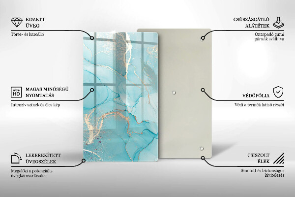 Tábua de corte Pedra abstrata