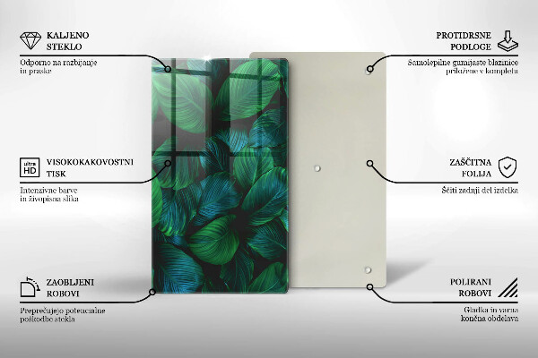 Tábua para corte Folhas da selva