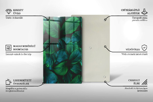 Tábua para corte Folhas da selva