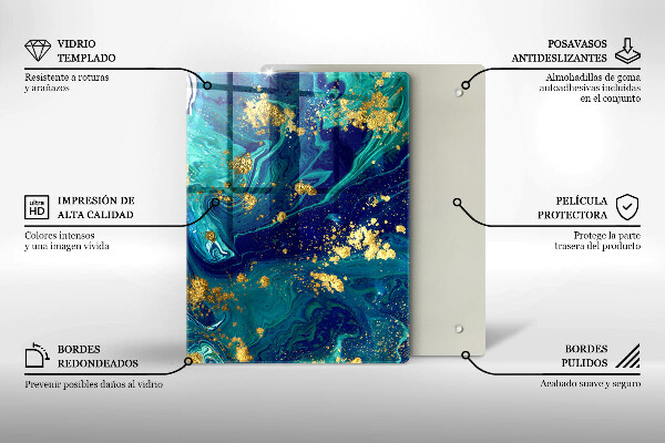 Tábua para corte Folhas da selva
