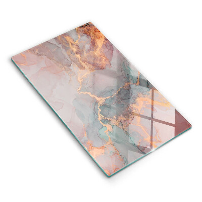 Tábua para cozinha Mármore com ouro