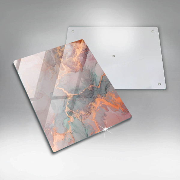 Tábua para cozinha Mármore com ouro