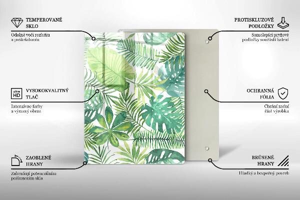 Tábua de cortar alimentos A praia e o mar