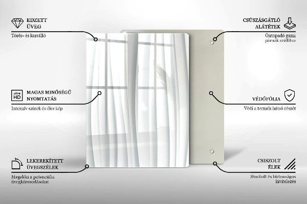 Tábua de cortar Folhas de Monstera