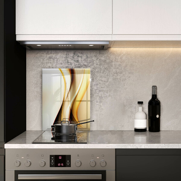 Tábua para corte Linhas de fumaça abstratas