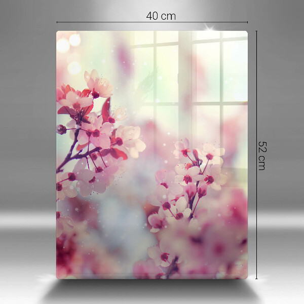 Tábua corte Flores rosas da primavera