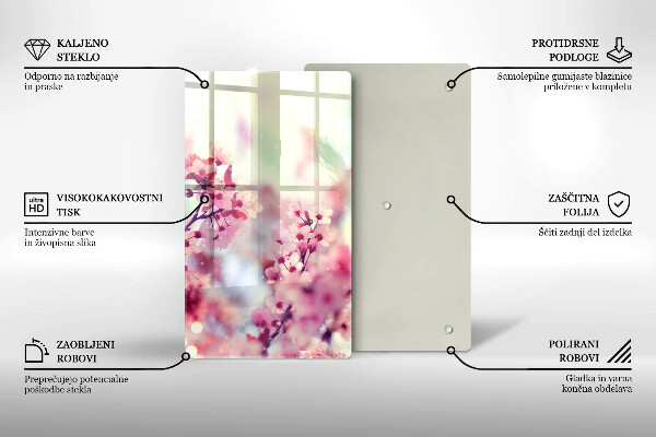 Tábua corte Flores rosas da primavera