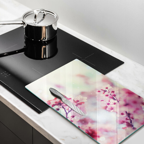 Tábua corte Flores rosas da primavera