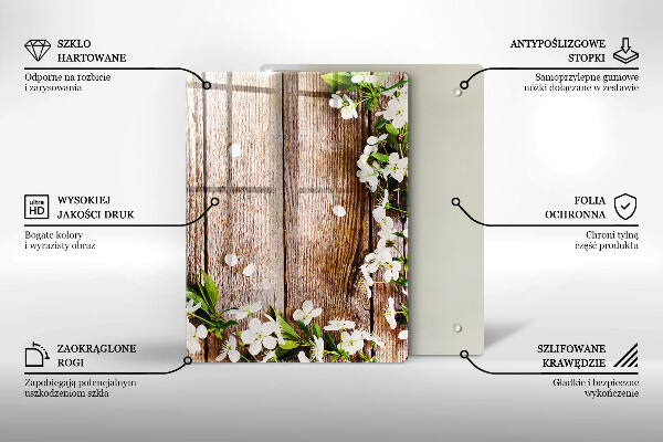 Tábua para cozinha Girassóis em tábuas