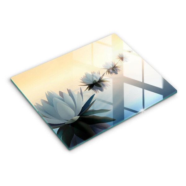 Tábua para corte Flores de nenúfar