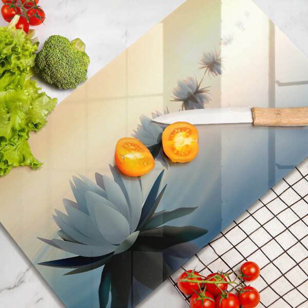 Tábua para corte Flores de nenúfar