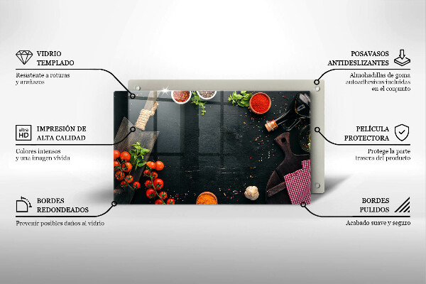 Tábua cozinha Tomates cereja