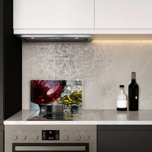 Tábua para cozinha Taças de vinho