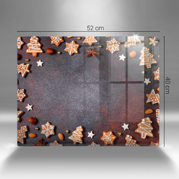 Tábua de cortar Biscoitos de gengibre de Natal