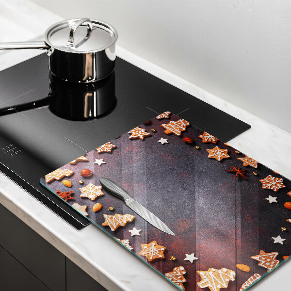 Tábua de cortar Biscoitos de gengibre de Natal