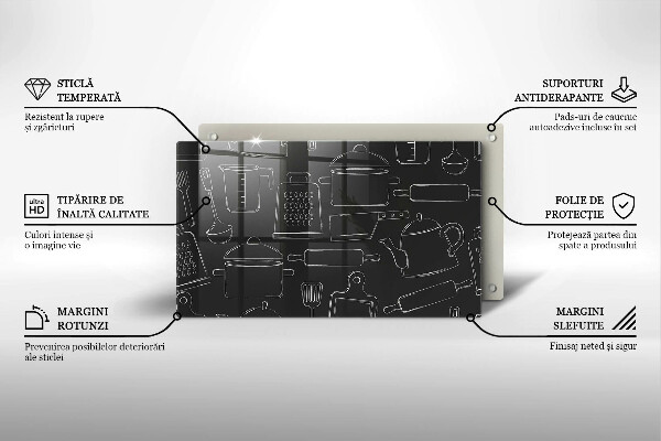 Tábua cozinha Acessórios de cozinha de desenho animado