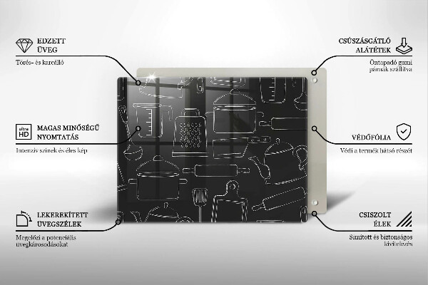 Tábua cozinha Acessórios de cozinha de desenho animado
