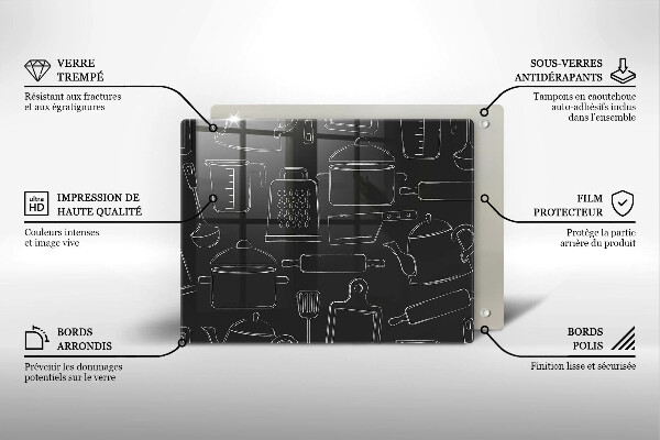 Tábua cozinha Acessórios de cozinha de desenho animado