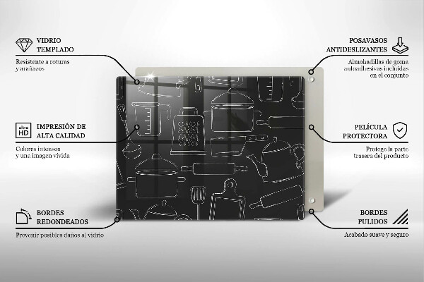 Tábua cozinha Acessórios de cozinha de desenho animado